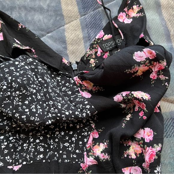 Topshop Floral Midi Dress - Picture 5 of 6